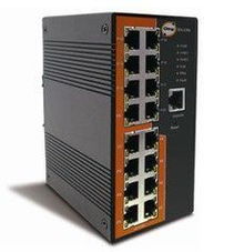 威強工業電腦 中國制造的工業用16口管理型以太網交換機技術解析與應用